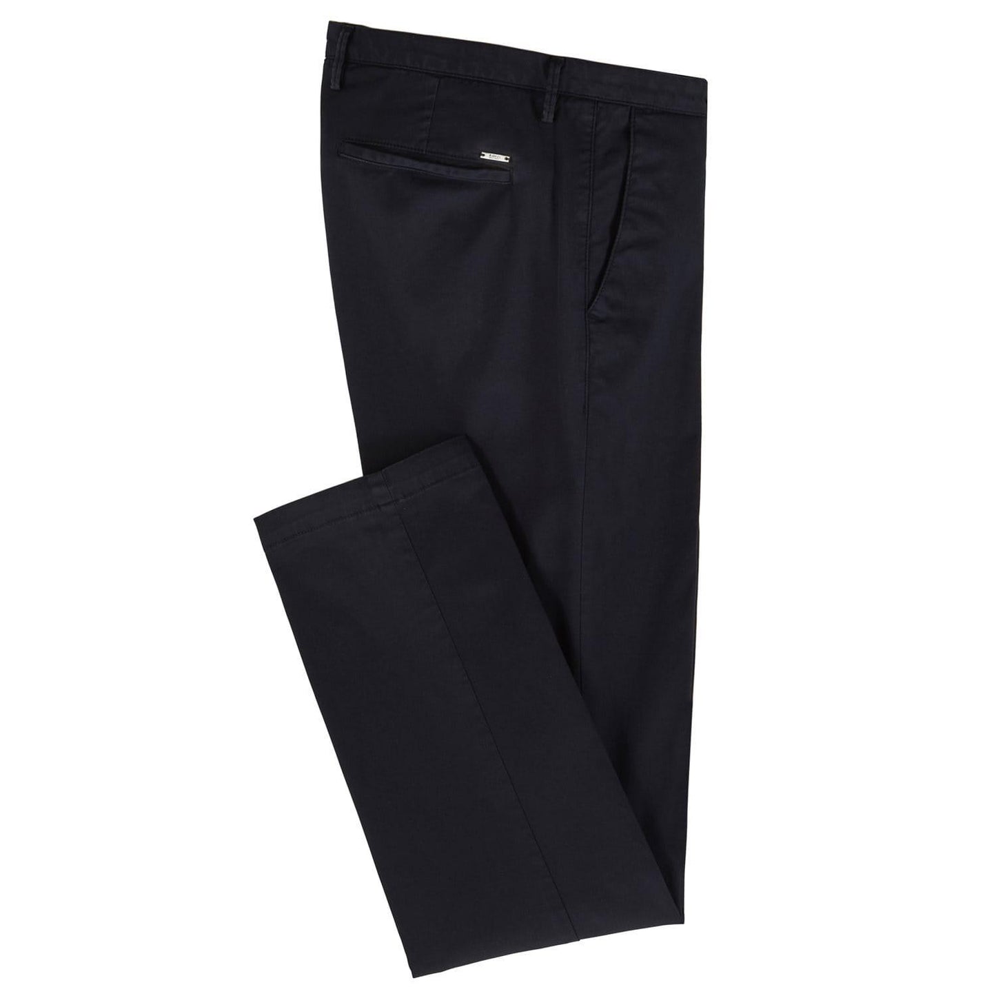 Navy Blue - Back - Boss Mens Rice 3-D Trousers