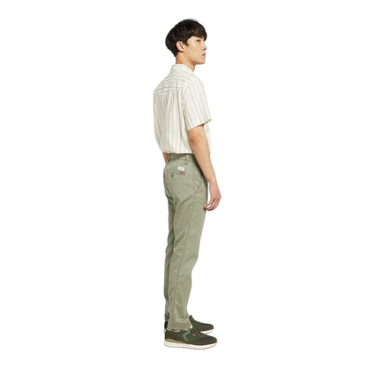Deep Lichen Green - Side - Levis Mens Straight Chinos