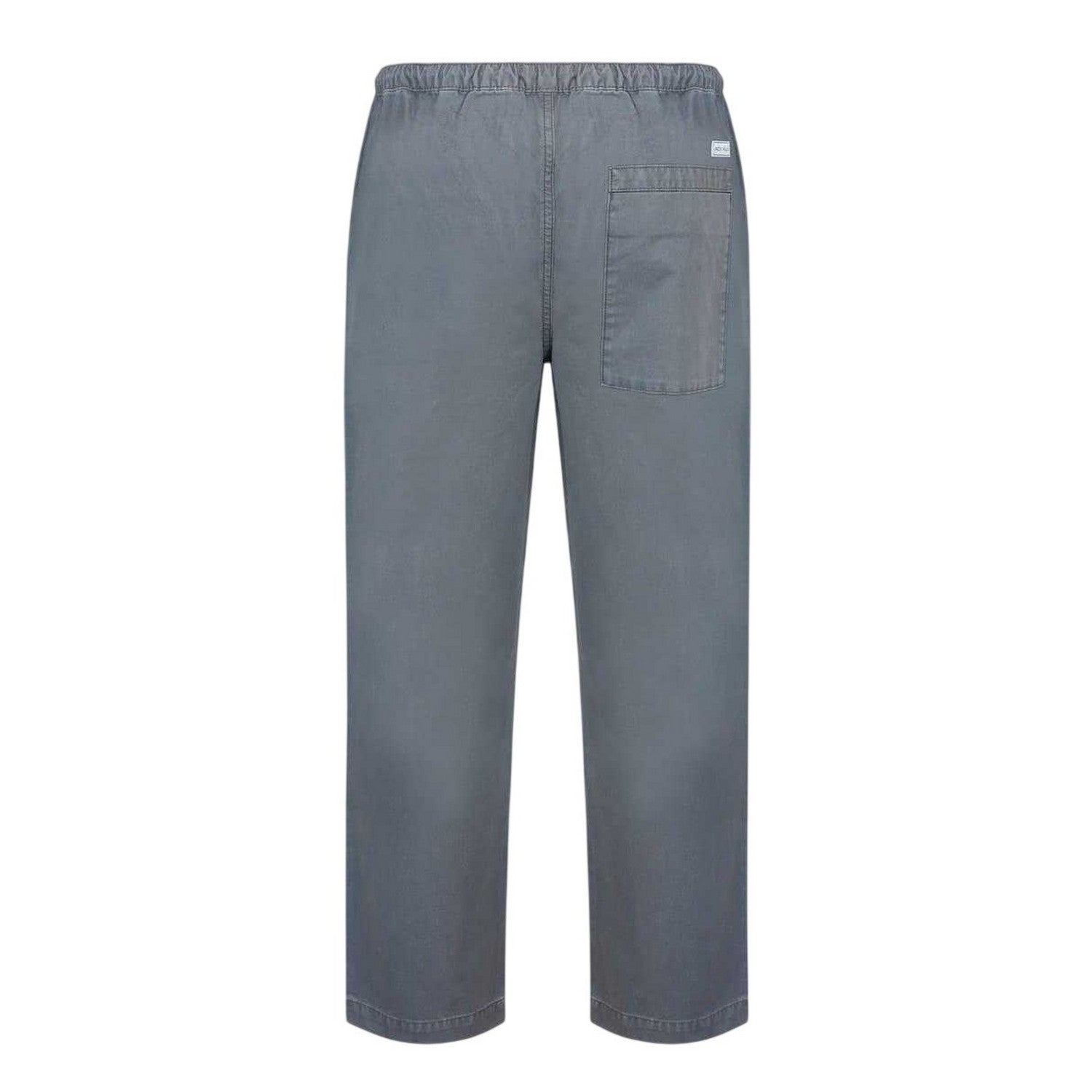 Slate - Back - Jack Wills Mens Wide Leg Chinos