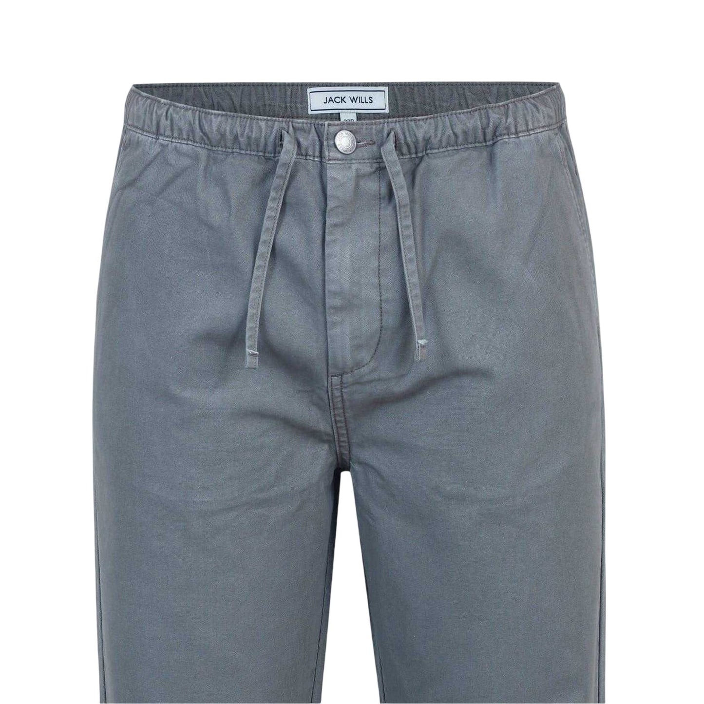 Slate - Lifestyle - Jack Wills Mens Wide Leg Chinos