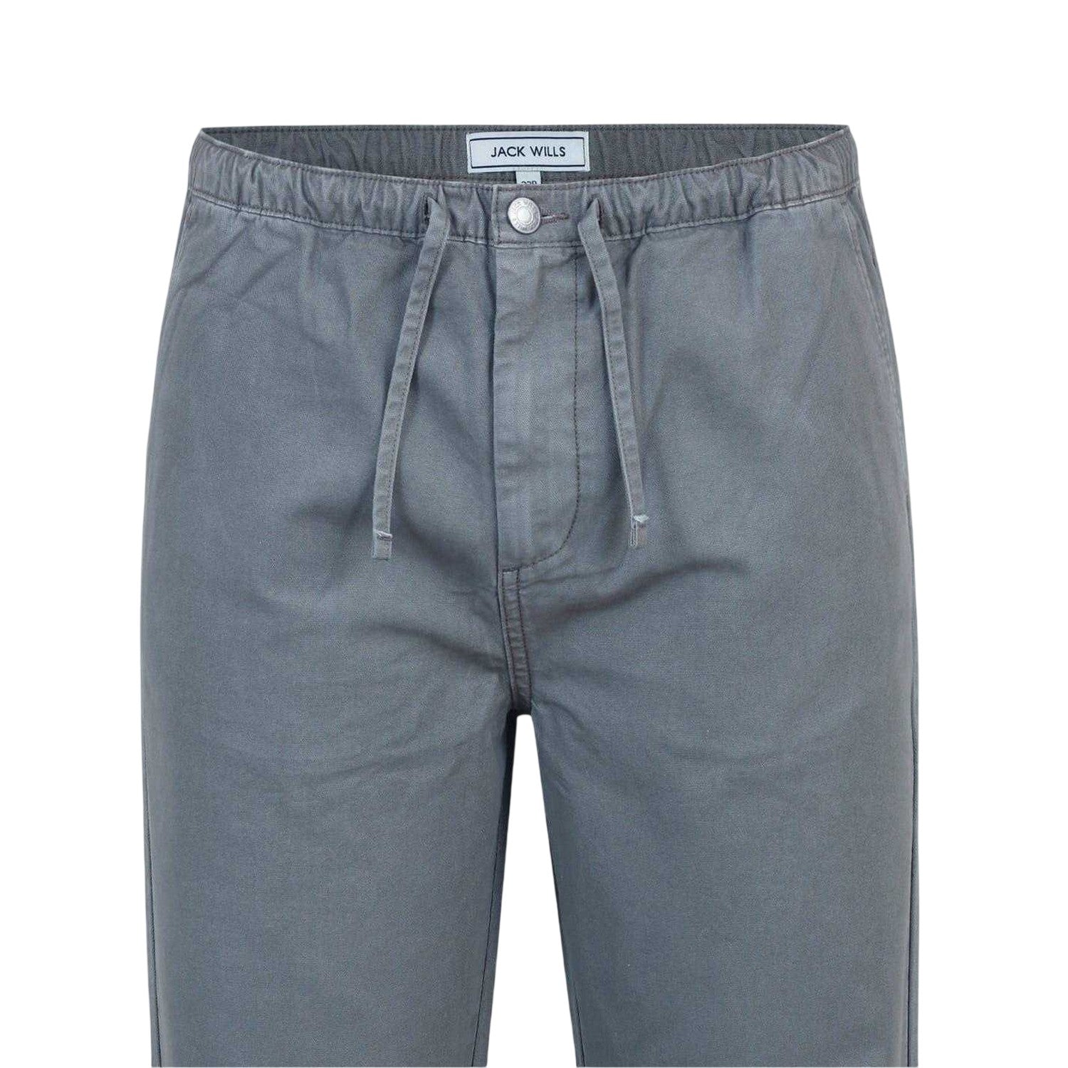 Slate - Lifestyle - Jack Wills Mens Wide Leg Chinos