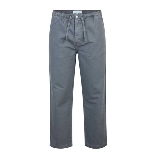 Slate - Front - Jack Wills Mens Wide Leg Chinos