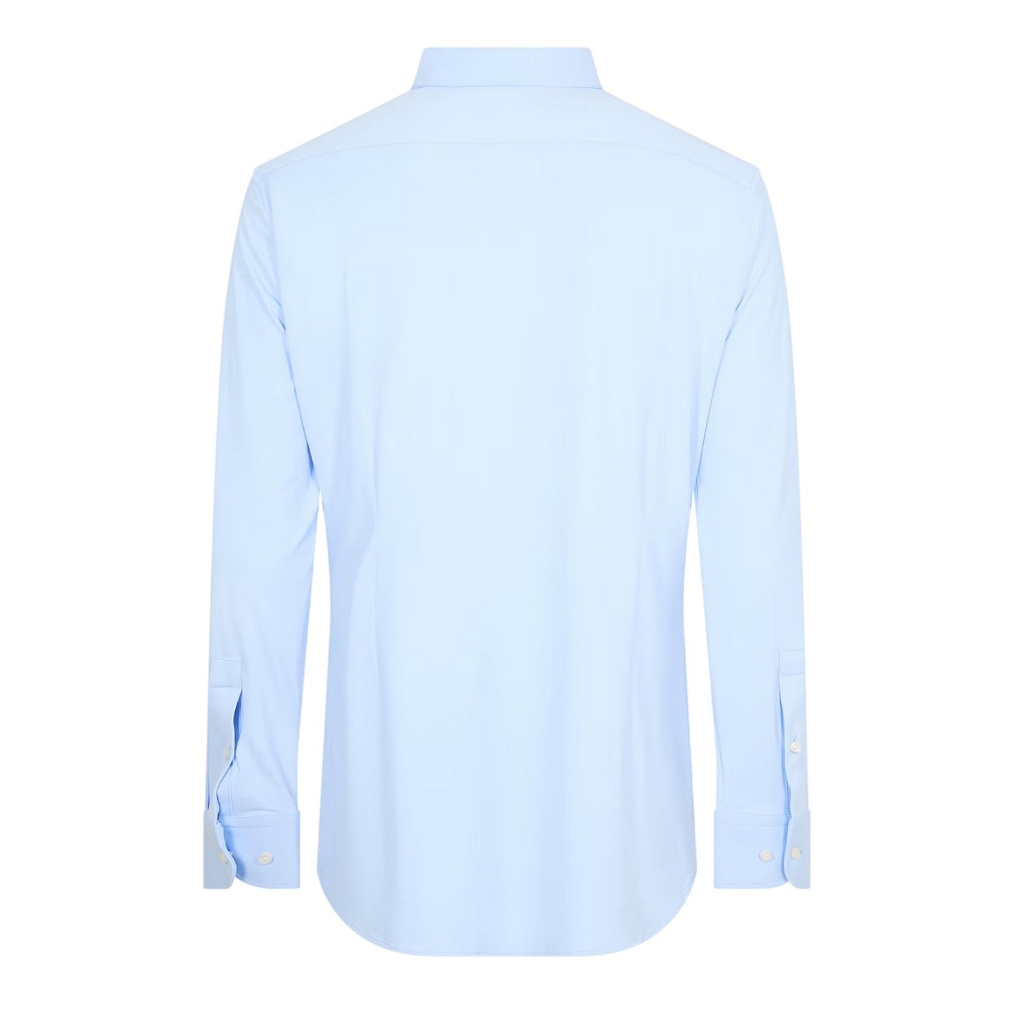 Pastel Blue - Back - Boss Mens P-Hank S Oxford Long-Sleeved Shirt