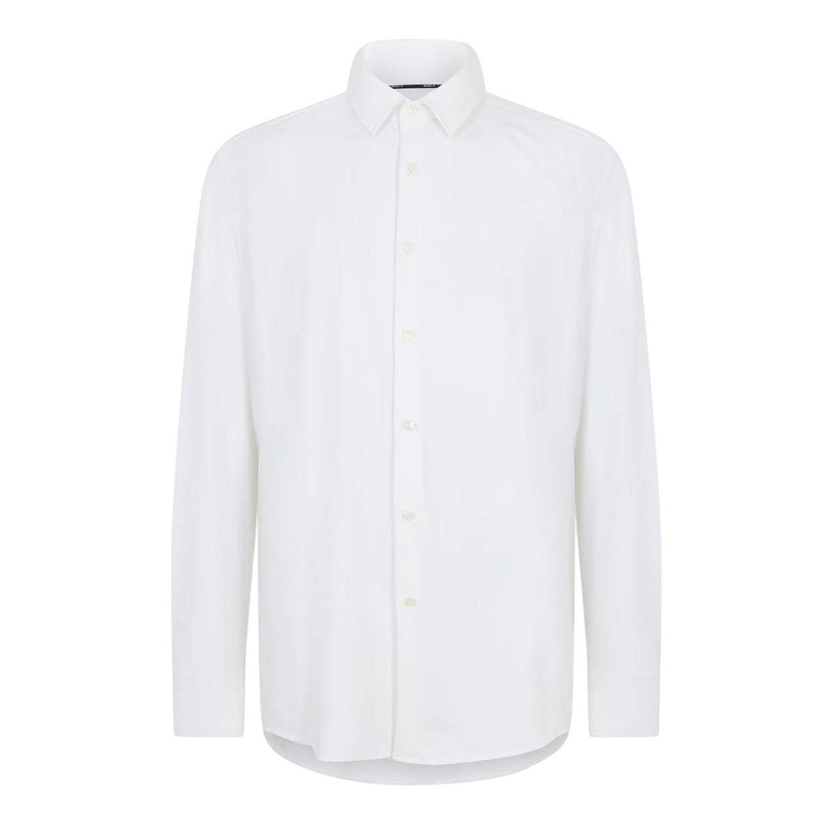 White - Front - Boss Mens P-Hank S Oxford Long-Sleeved Shirt