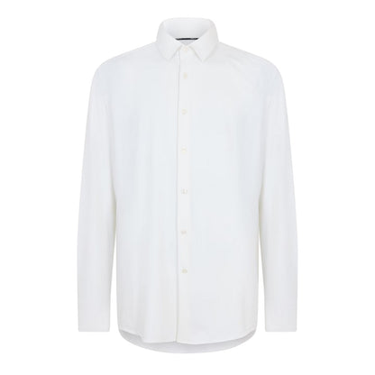 White - Front - Boss Mens P-Hank S Oxford Long-Sleeved Shirt