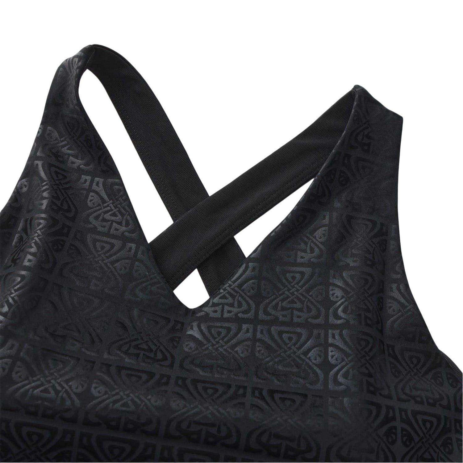 Black - Lifestyle - Biba Womens-Ladies Move V Neck Sports Bra