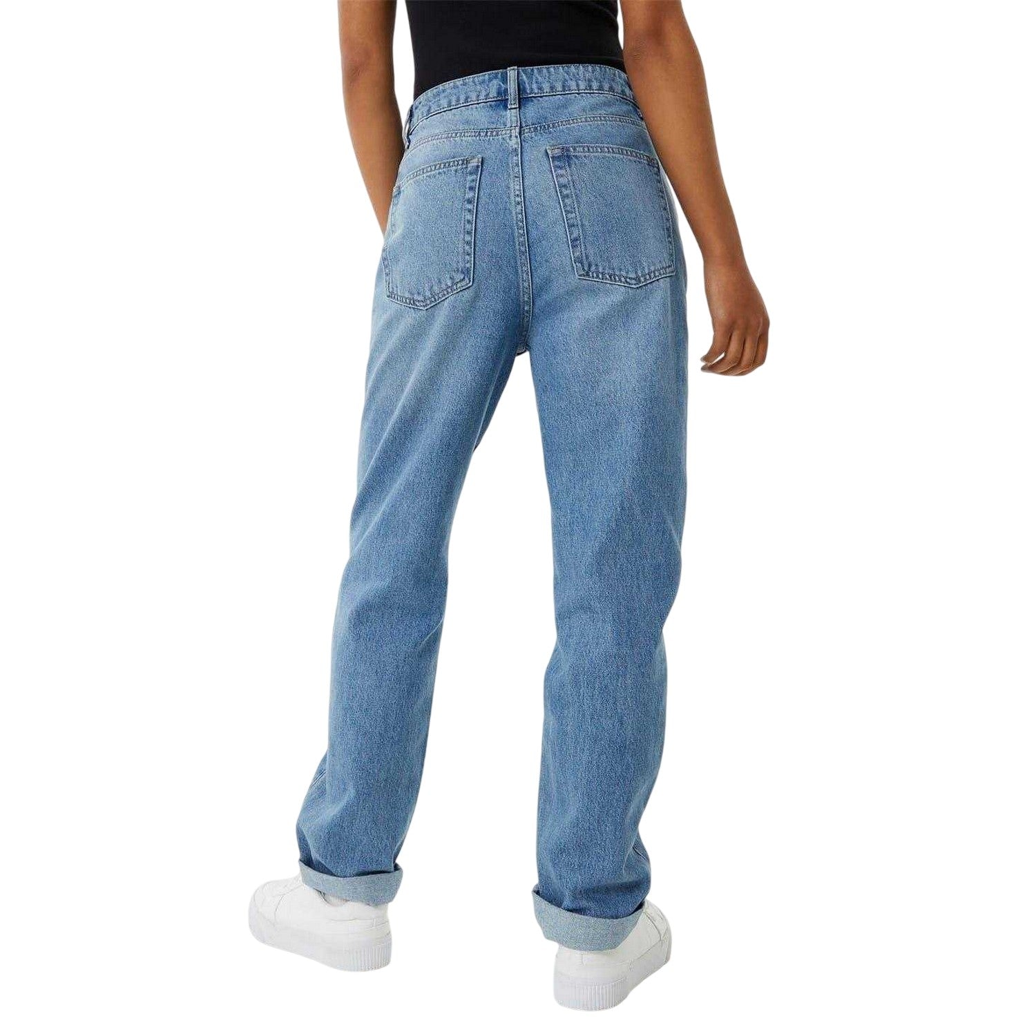 Light Wash - Back - Jack Wills Womens-Ladies Maddie Jeans