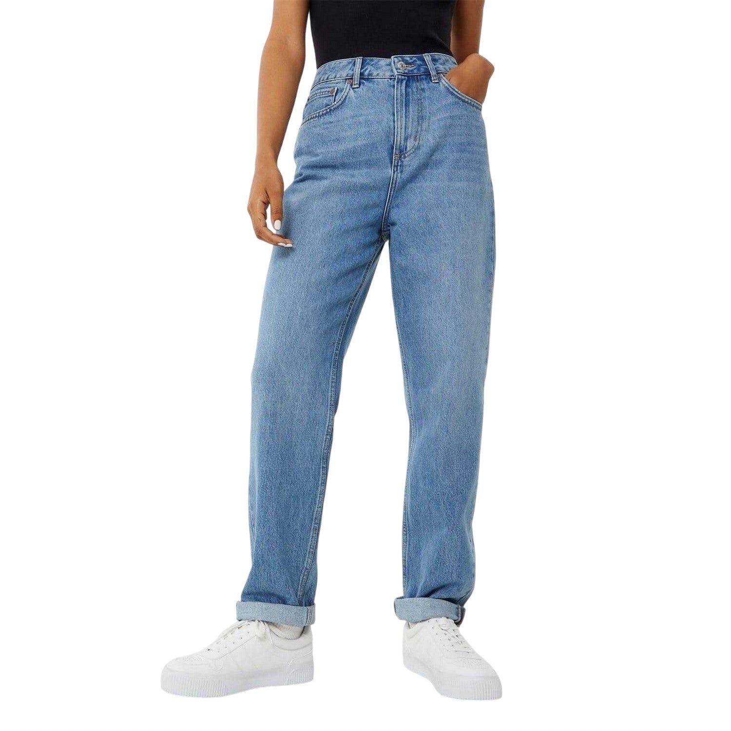 Light Wash - Front - Jack Wills Womens-Ladies Maddie Jeans
