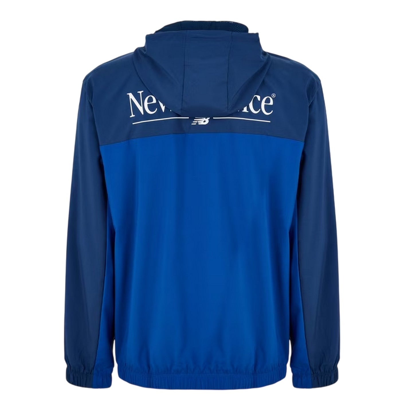 Galaxy Blue - Back - New Balance Mens Reimagined Colour Block Woven Regular Windbreaker