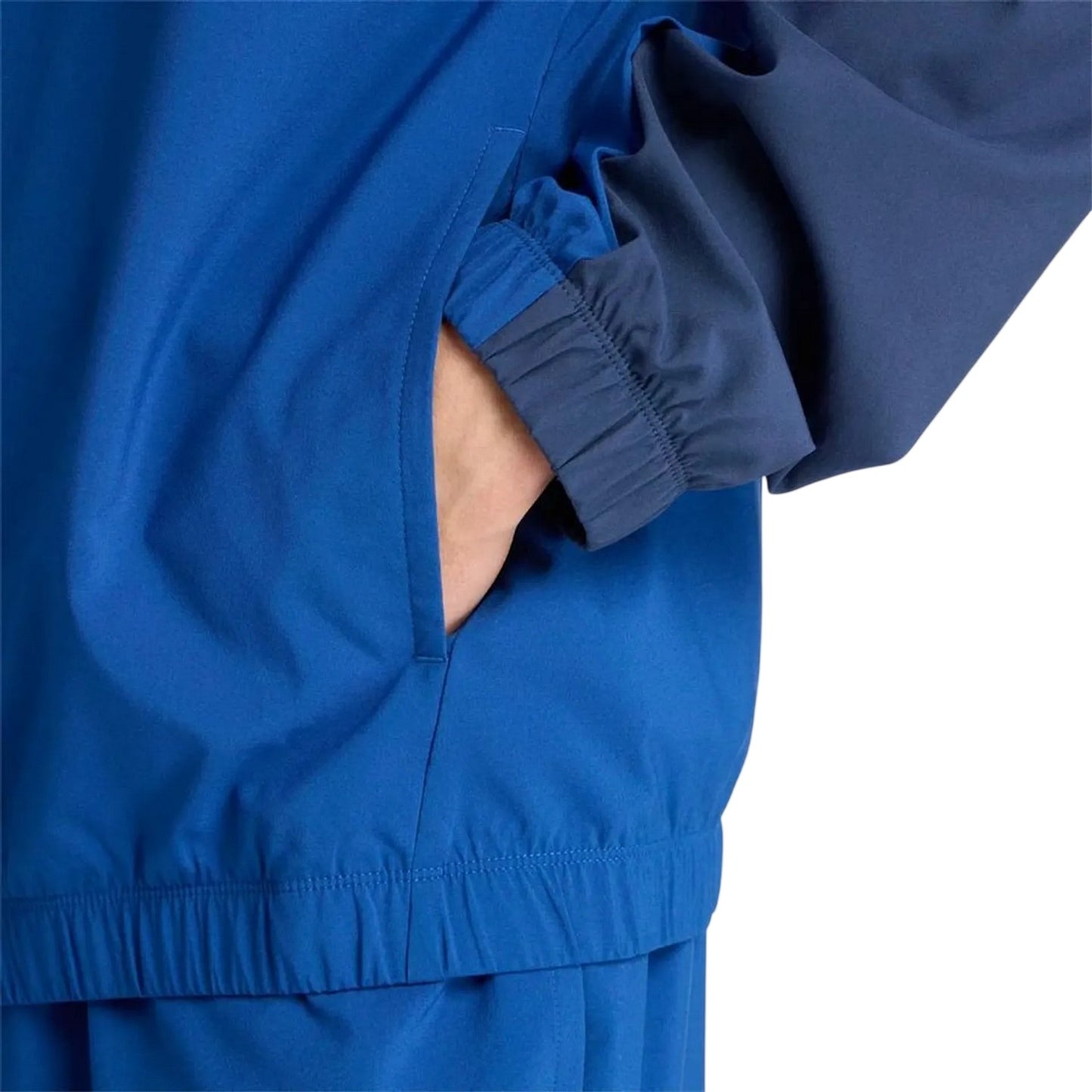 Galaxy Blue - Lifestyle - New Balance Mens Reimagined Colour Block Woven Regular Windbreaker