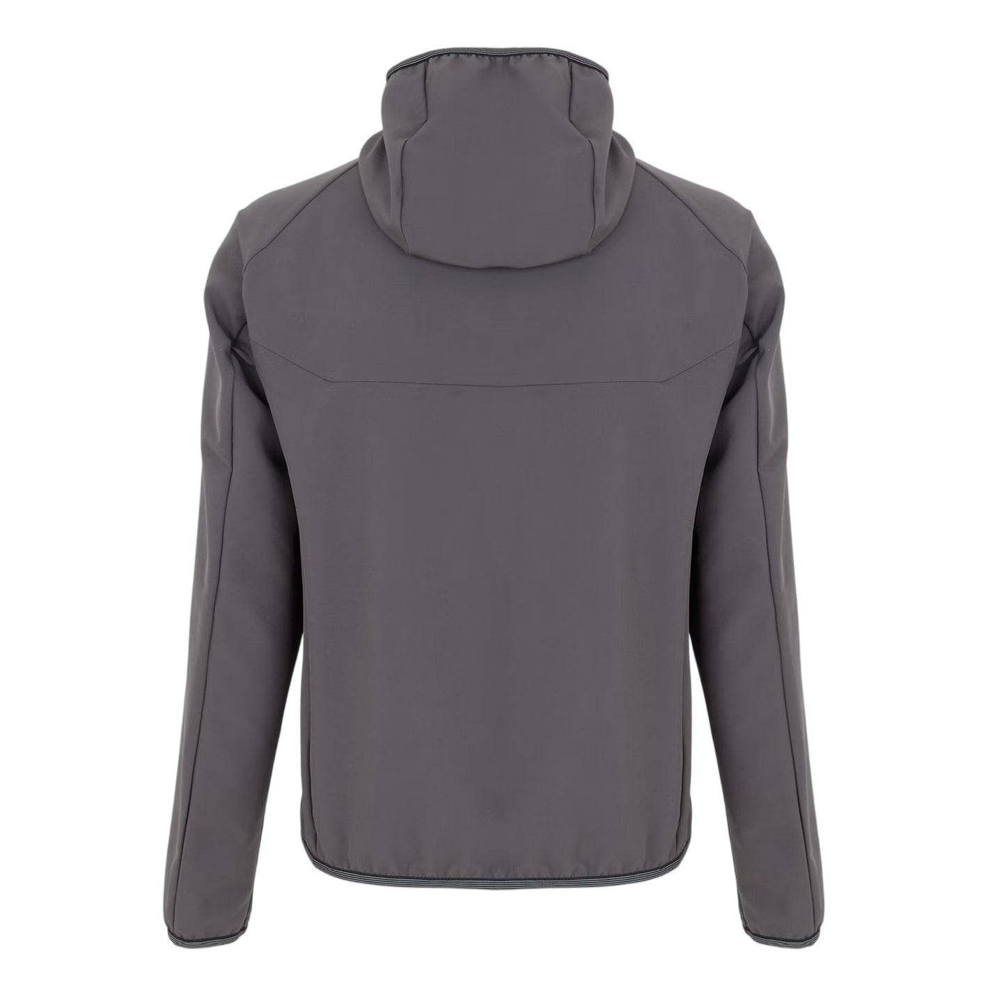 Dark Grey - Back - Boss Mens Future Hooded Windbreaker