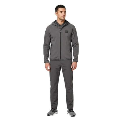 Dark Grey - Lifestyle - Boss Mens Future Hooded Windbreaker