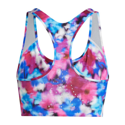 Cyan - Back - Adidas Womens-Ladies Stella McCartney Sports Crop Top