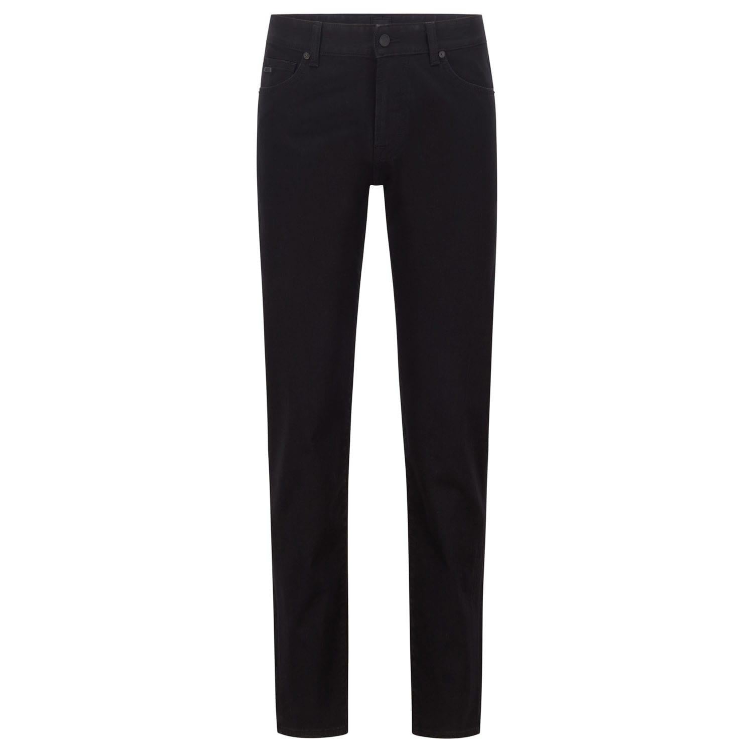 Black - Front - Boss Mens Maine Deep Jeans