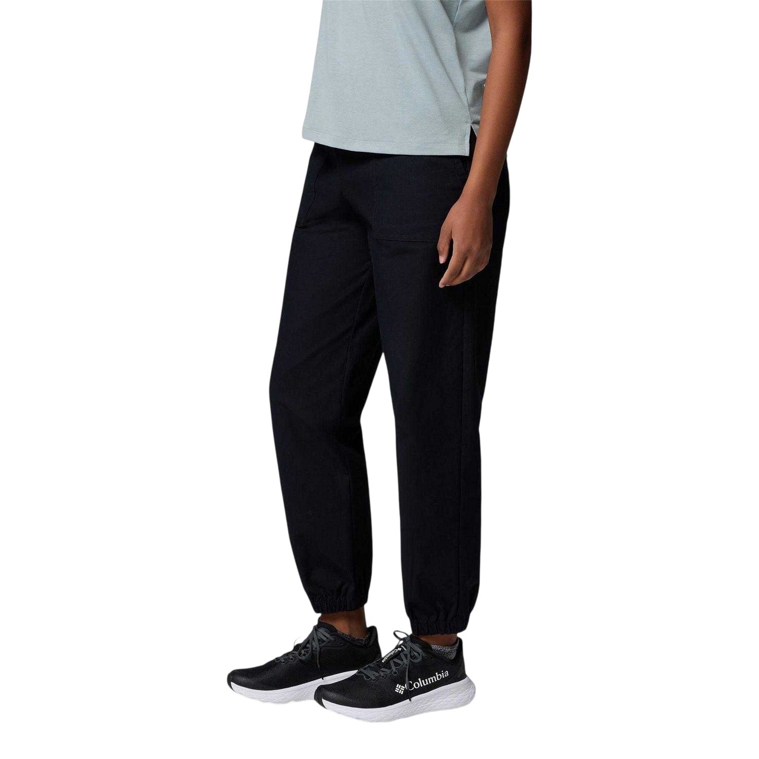 Black - Side - Columbia Womens-Ladies Walking Trousers