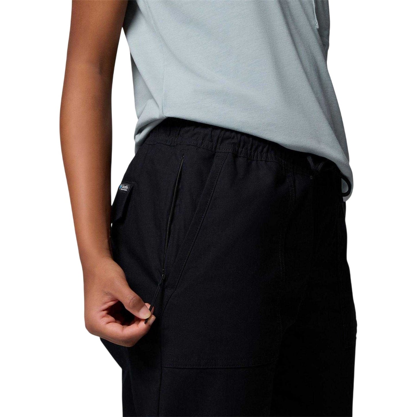 Black - Pack Shot - Columbia Womens-Ladies Walking Trousers