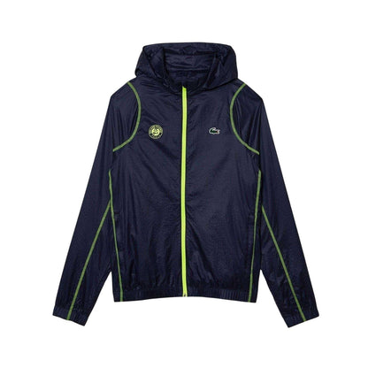 Navy - Front - Lacoste Mens Roland Garros Windbreaker