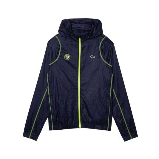 Navy - Front - Lacoste Mens Roland Garros Windbreaker