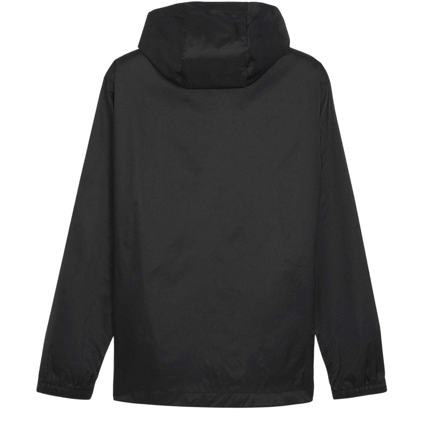 Puma Black - Back - Puma Mens TeamFinal Waterproof Lightweight Anorak