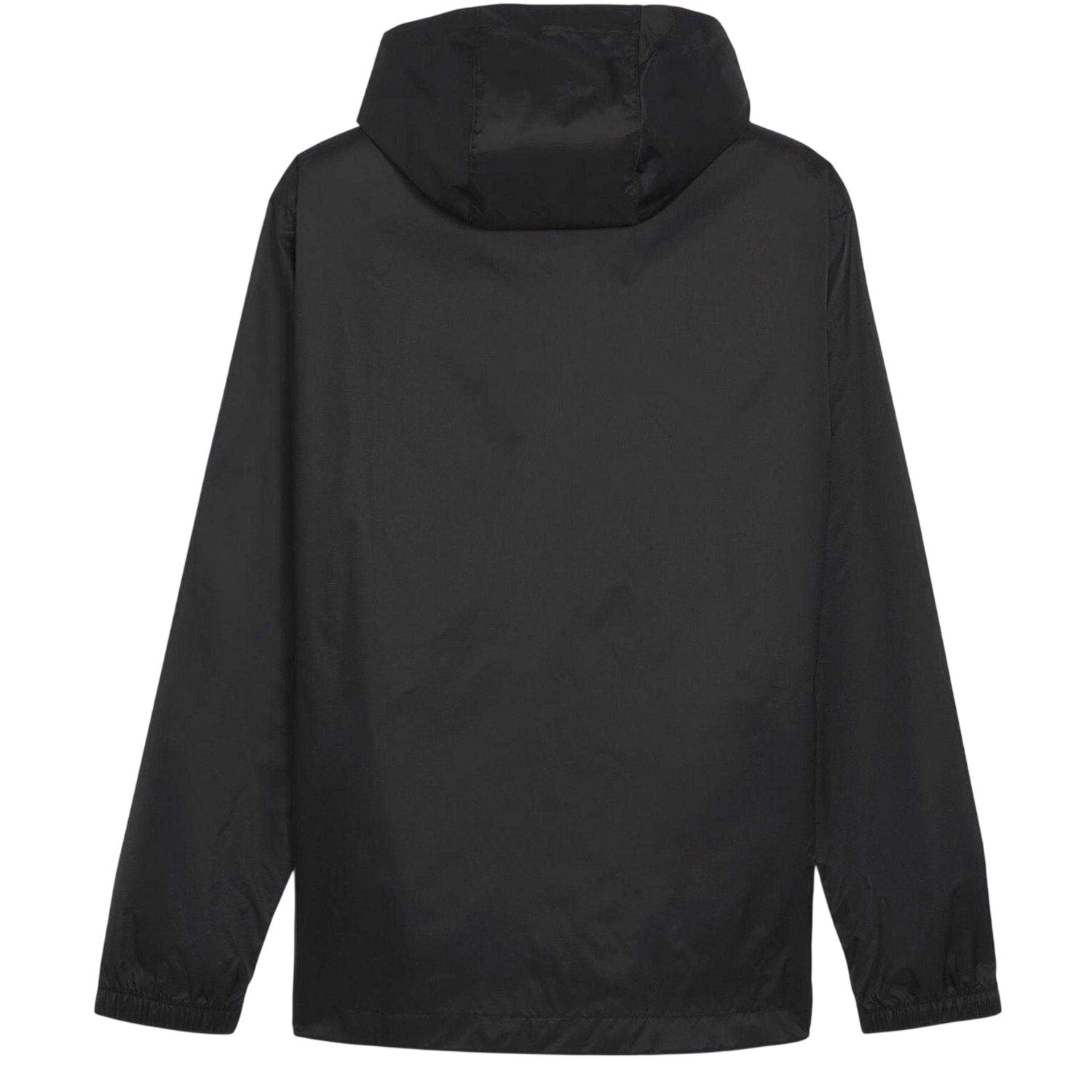 Puma Black - Back - Puma Mens TeamFinal Waterproof Lightweight Anorak