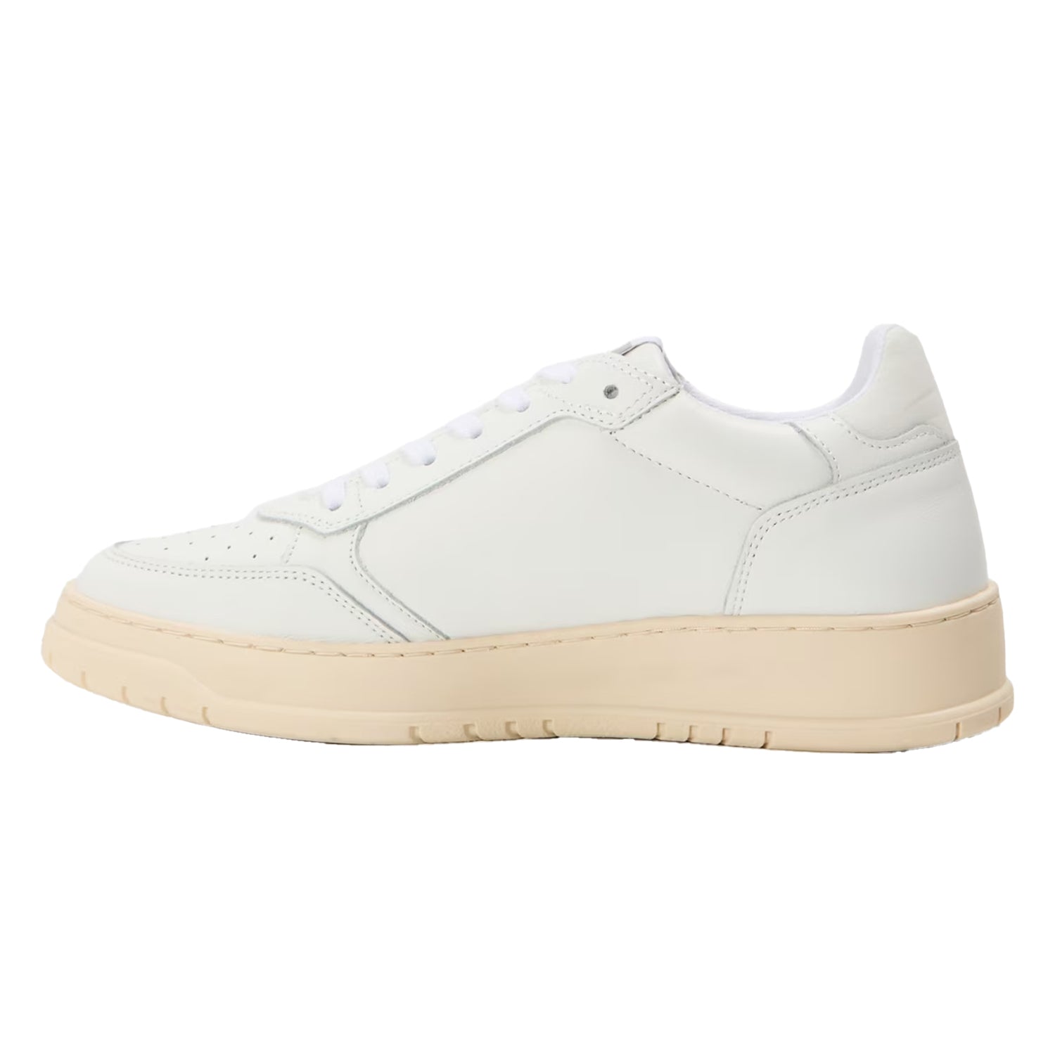 White - Back - Steve Madden Mens Ace Lace Up Platform Trainers