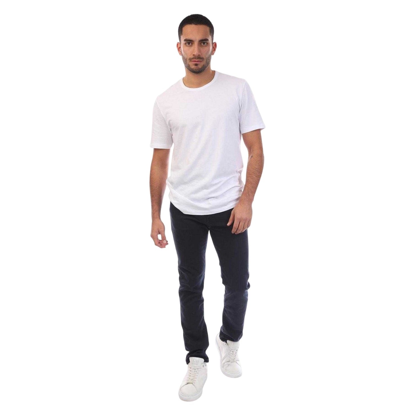Dark Blue - Lifestyle - Boss Mens Delaware Cotton Slim Jeans