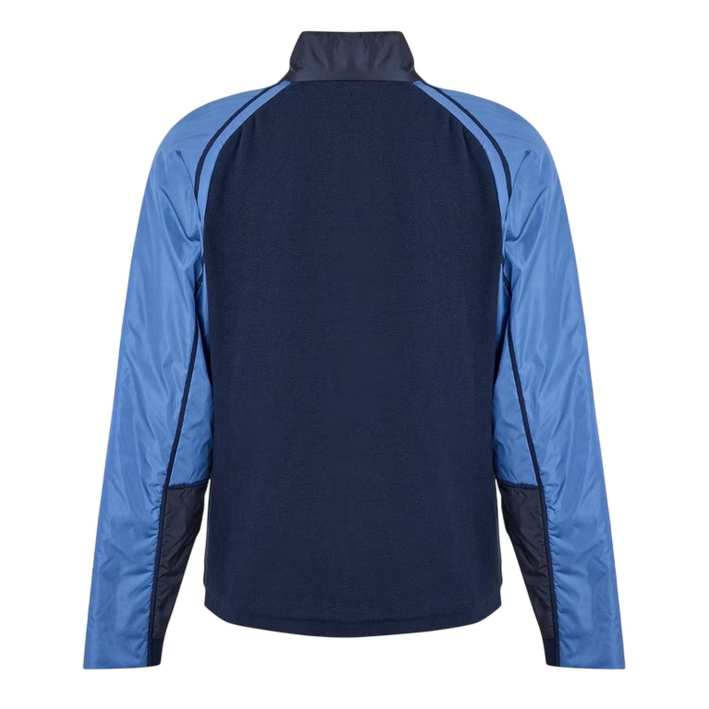 Dark Blue - Back - Boss Mens Panoramico Knitted Full Zip Top