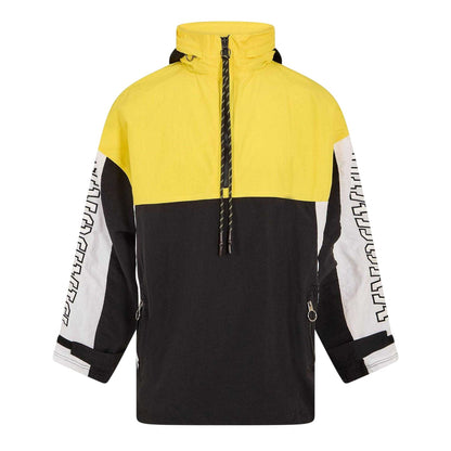Sunflower Field-White-Black - Front - Diadora Mens Ema Performance Training Anorak
