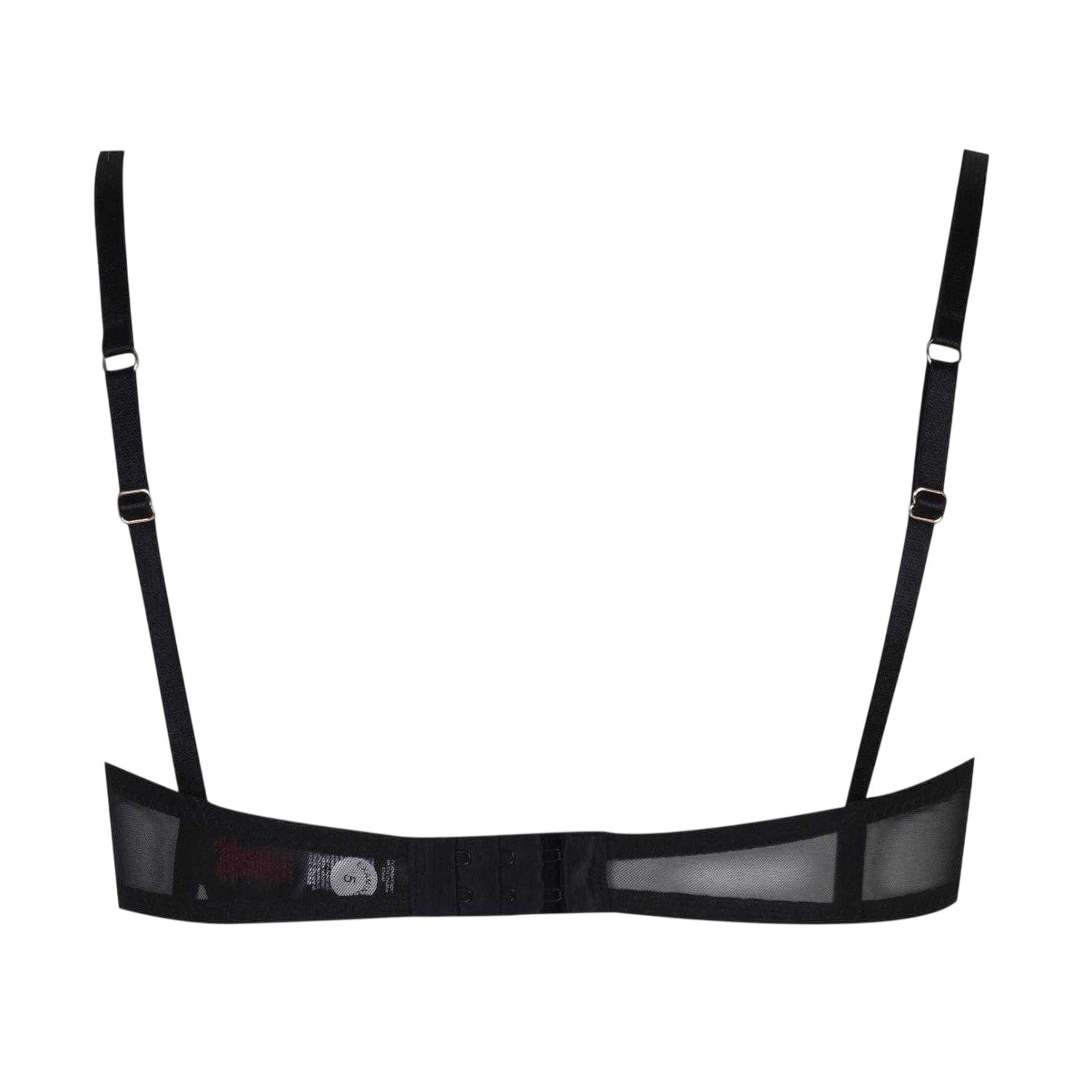 Black - Back - Bluebella Womens-Ladies Marseille Bra