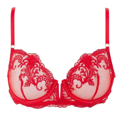 Tomato Red - Front - Bluebella Womens-Ladies Marseille Bra
