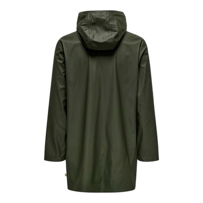 Peat - Back - Only Mens Water Repellent Regular Raincoat