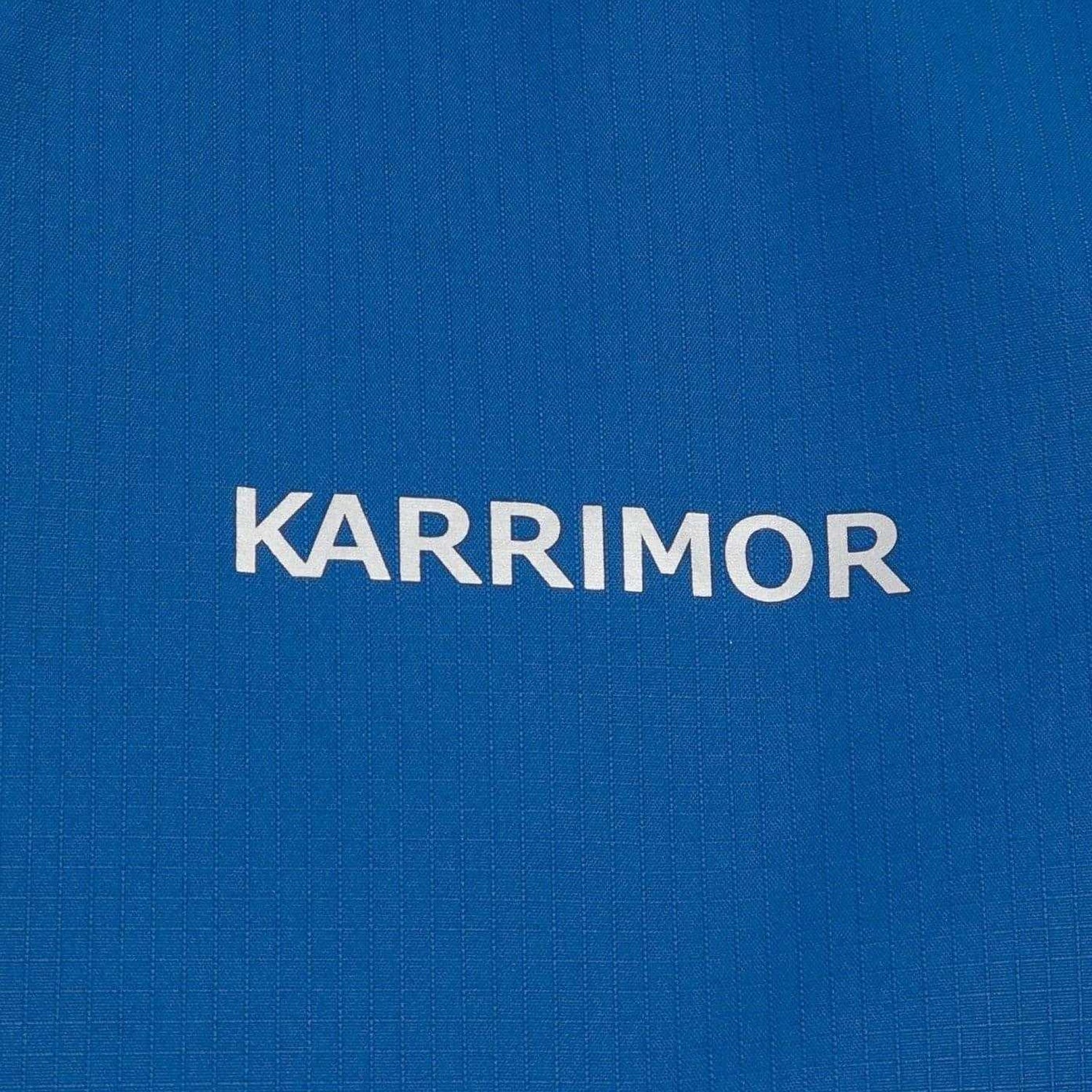 Blue-Royal Blue - Lifestyle - Karrimor Mens Colour Block Waterproof Half Zip Padded Jacket