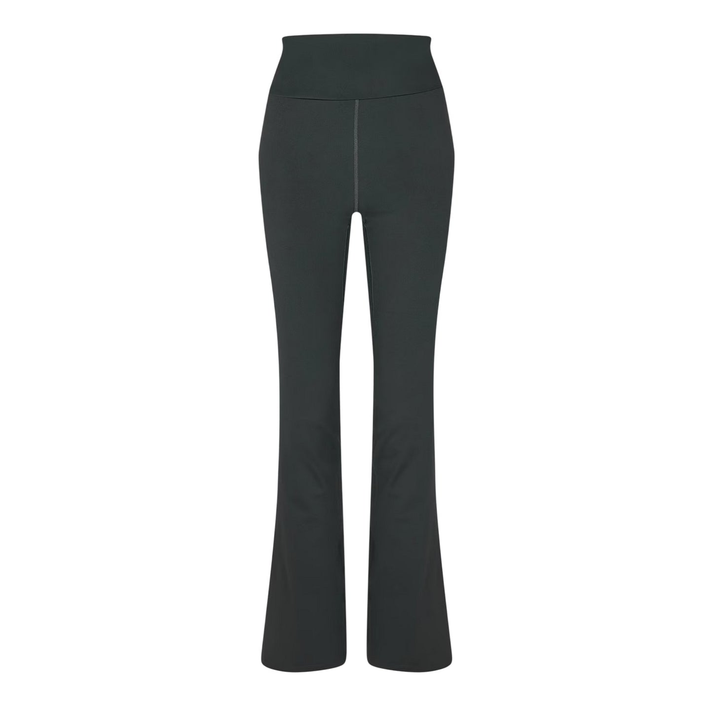 Black - Front - Calvin Klein Womens-Ladies High Rise Trousers