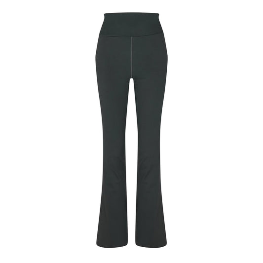 Black - Front - Calvin Klein Womens-Ladies High Rise Trousers
