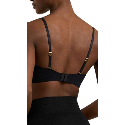 Black - Back - Ralph Lauren Womens-Ladies Unlined Bralette