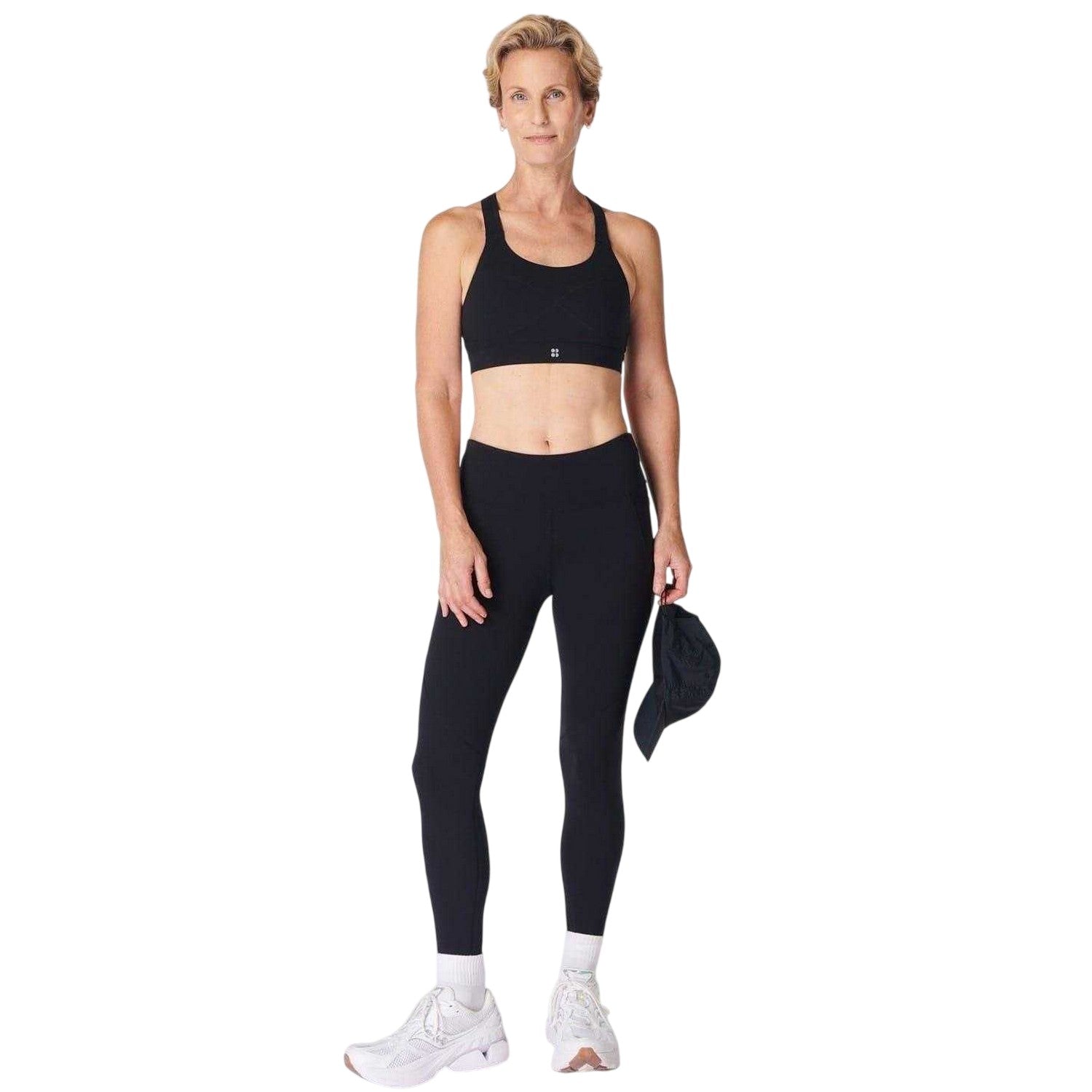 Black - Side - Sweaty Betty Womens-Ladies Medium Impact Sports Bra