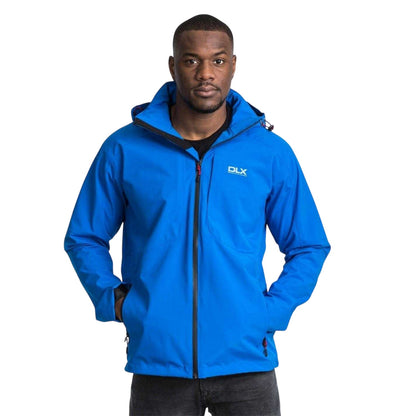 Electric Blue - Lifestyle - DLX Mens Kumar Waterproof Jacket