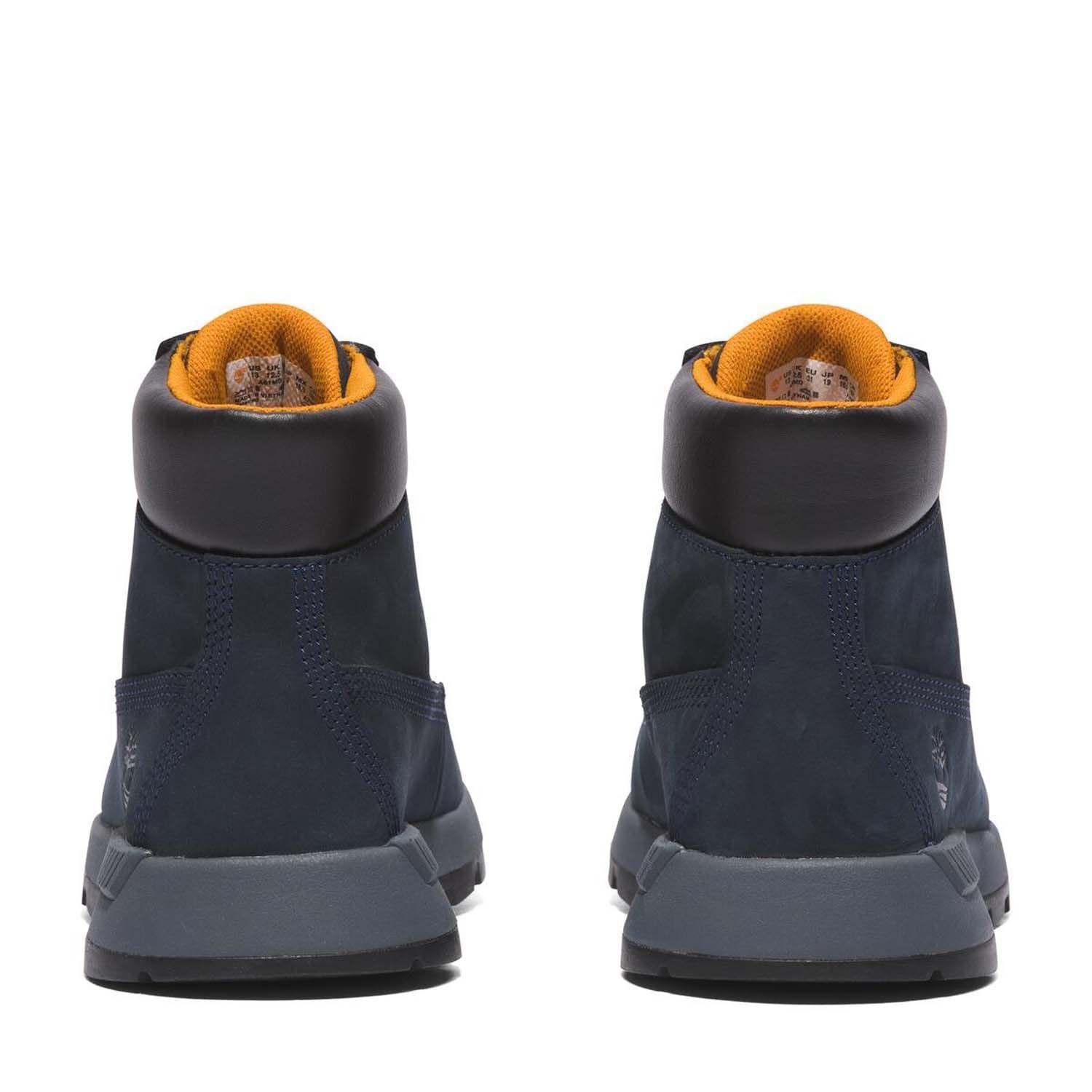 Navy - Lifestyle - Timberland Childrens-Kids Killington Leather Mid Cut Trekking Boots