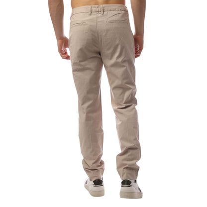 Medium Beige - Back - Boss Mens Kaito1 Slim Trousers