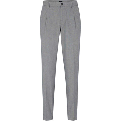 Dark Blue - Front - Boss Mens Kaito1 Slim Trousers