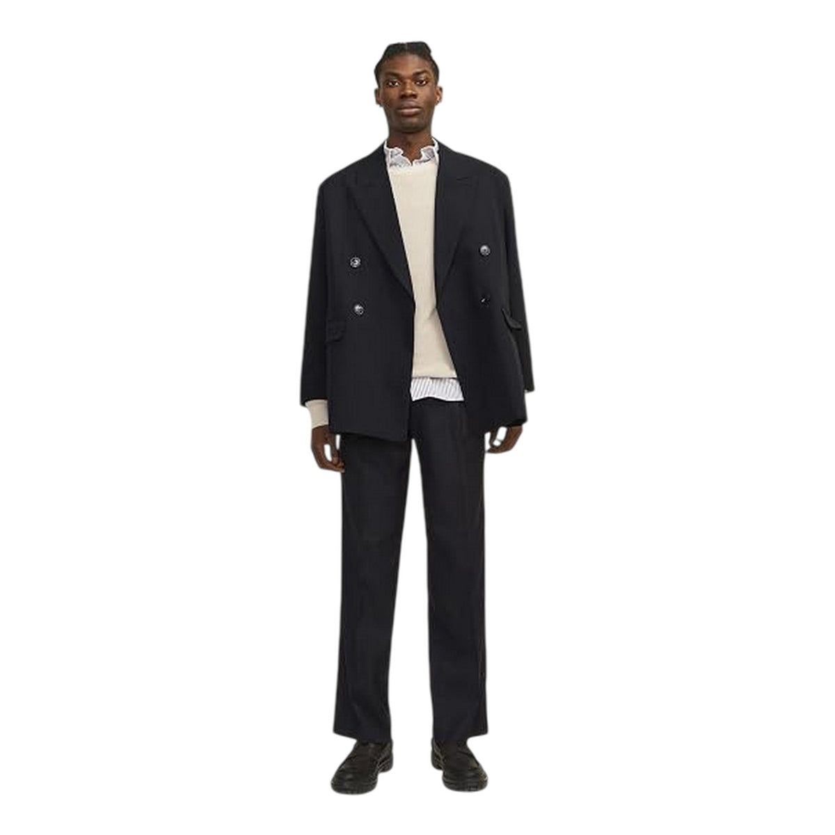 Black - Lifestyle - Jack And Jones Mens Regular Trousers