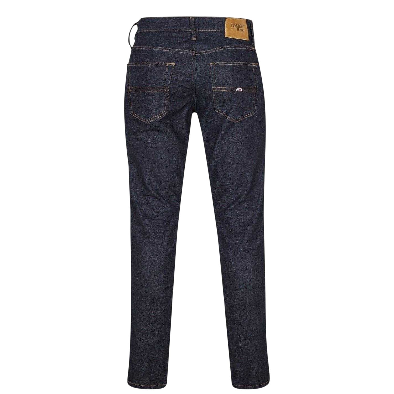 Denim Blue - Back - Tommy Jeans Mens Scanton Slim Jeans
