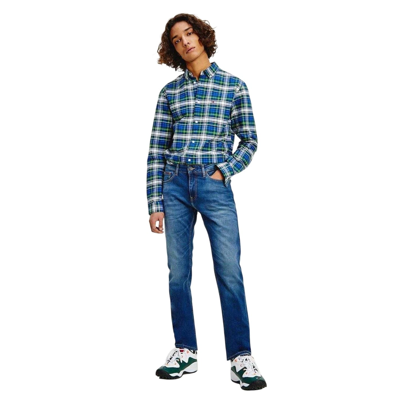 Light Wash - Lifestyle - Tommy Jeans Mens Scanton Slim Jeans