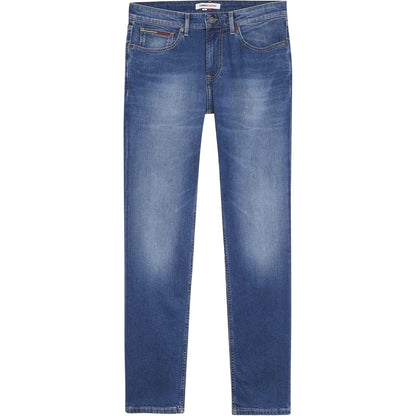 Light Wash - Front - Tommy Jeans Mens Scanton Slim Jeans