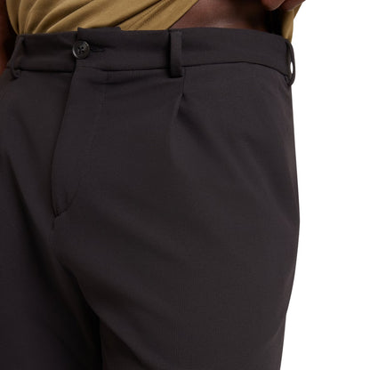 Black - Side - Ted Baker Mens Textured Trousers