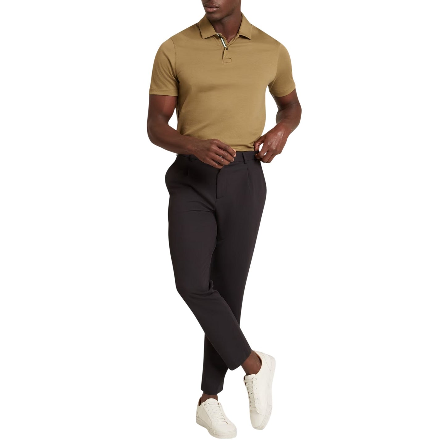 Black - Lifestyle - Ted Baker Mens Textured Trousers