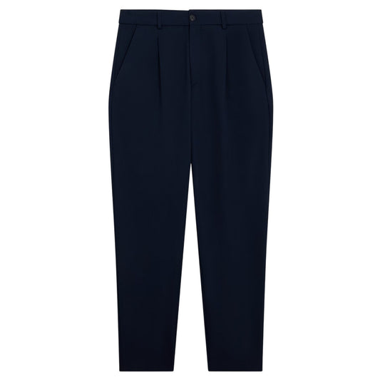 Navy - Front - Ted Baker Mens Textured Trousers