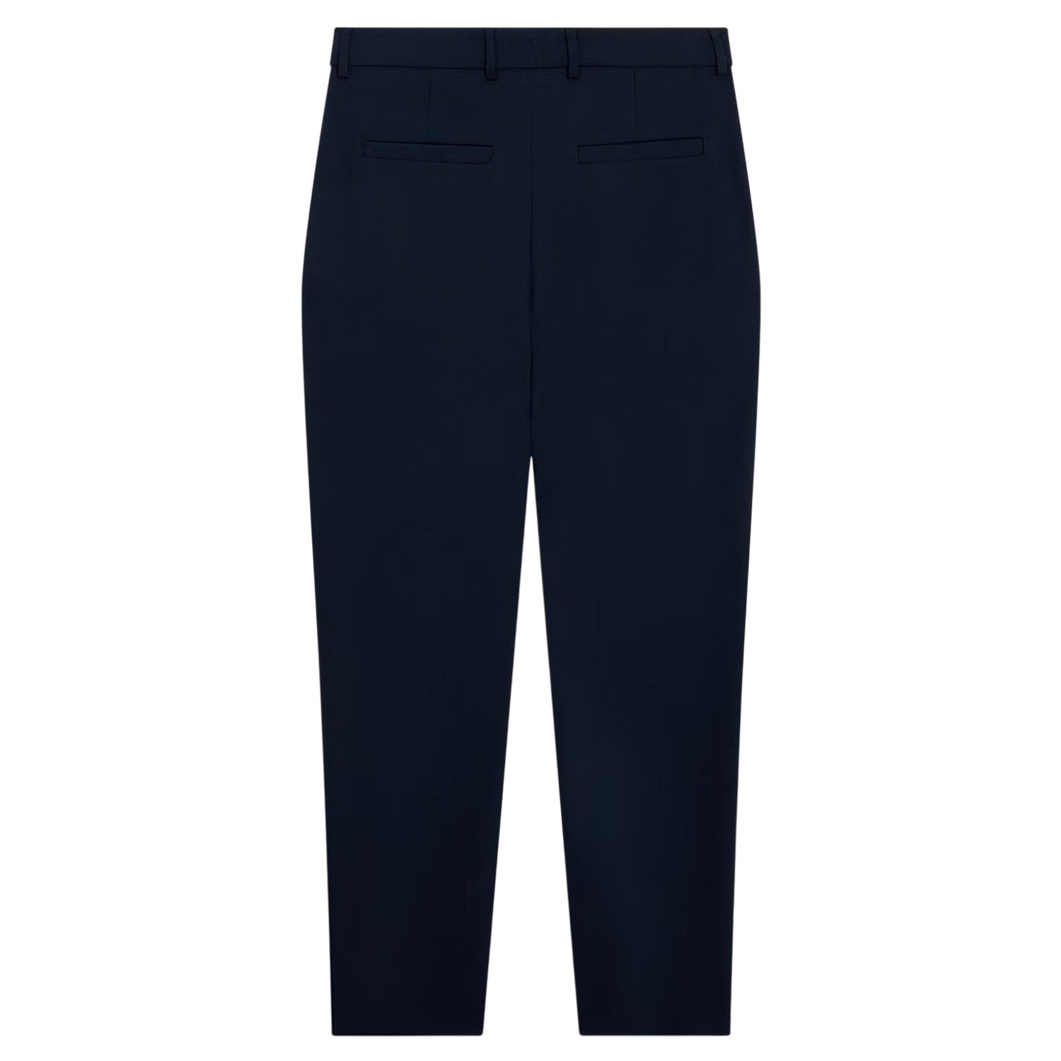Navy - Back - Ted Baker Mens Textured Trousers