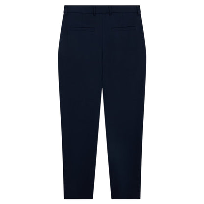 Navy - Back - Ted Baker Mens Textured Trousers