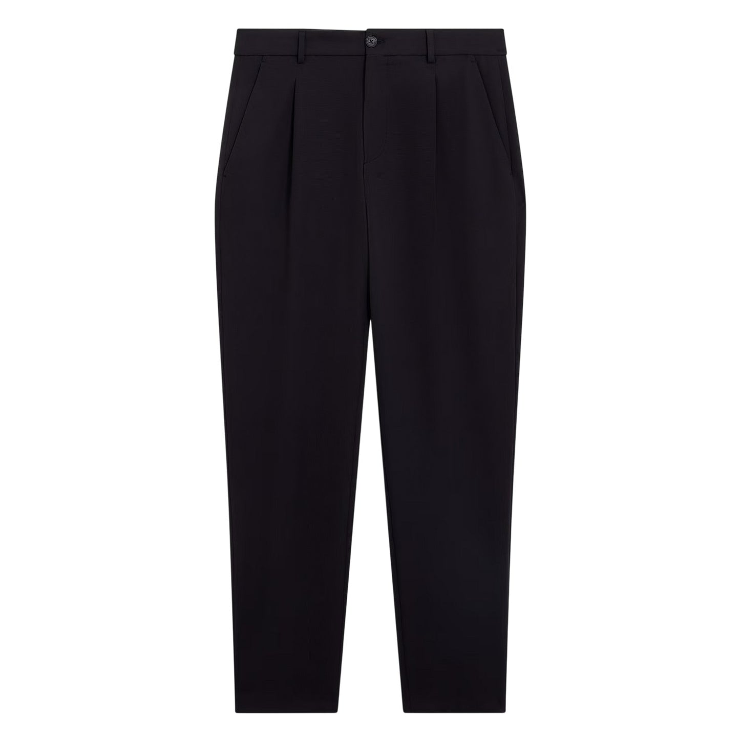 Black - Front - Ted Baker Mens Textured Trousers